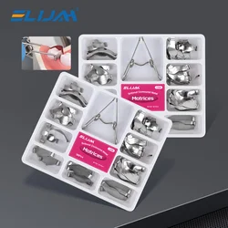 Dental Sectional Contoured Metal Matrices Matrix with Springclip No.1.330 Band Resin Clamping/Seperating Ring Dentist Tools