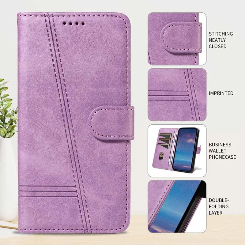 Leather Case For OPPO Find X3 Pro X5 Lite F17 F19 Pro Plus Flip Wallet Card Stand Cover for Realme Narzo 50 50A 50i Prime Fundas