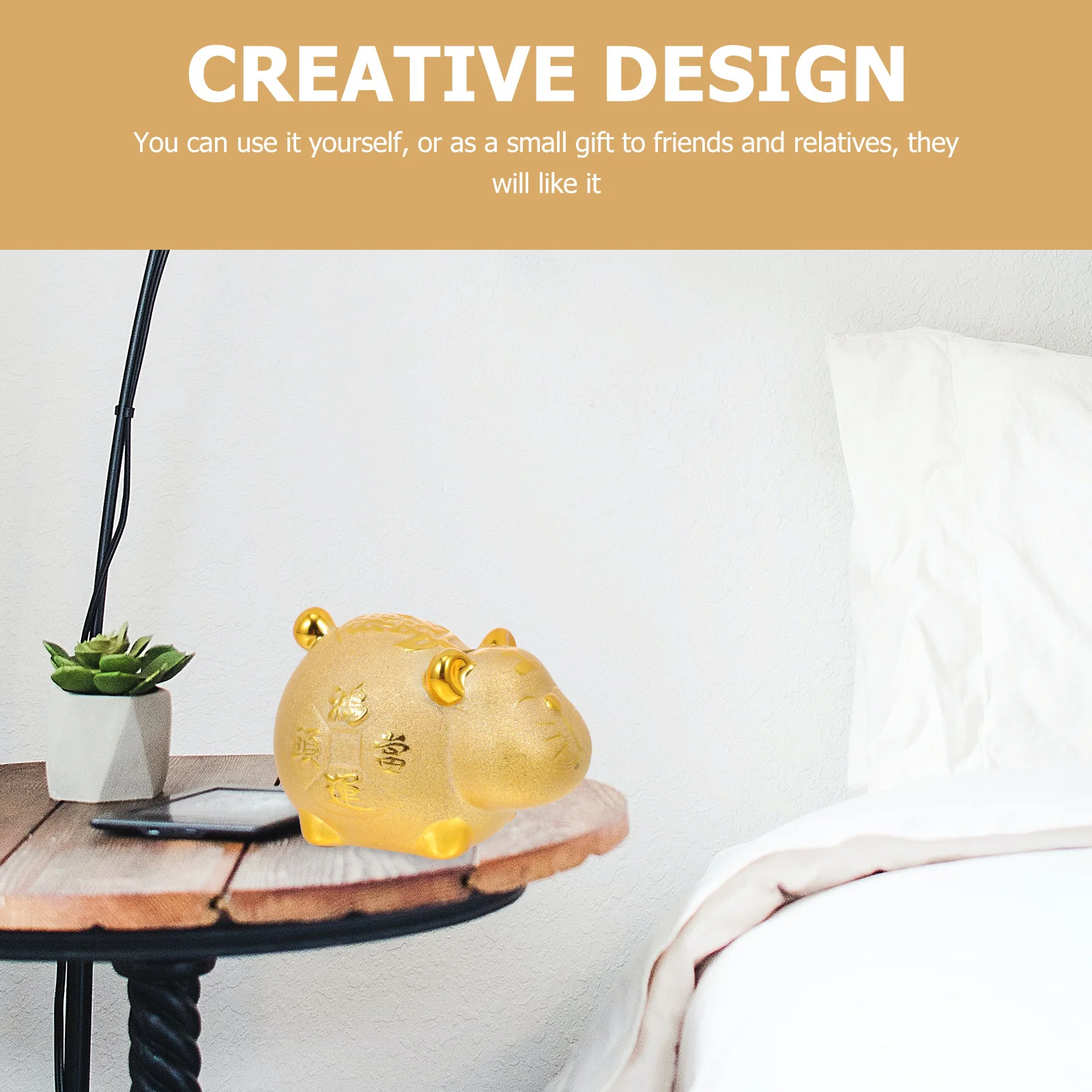 

1Pcs Shape Coin Storage Box Adorable Saving Pot Creative Money Bank for Home Decoration Adorable Saving Pot