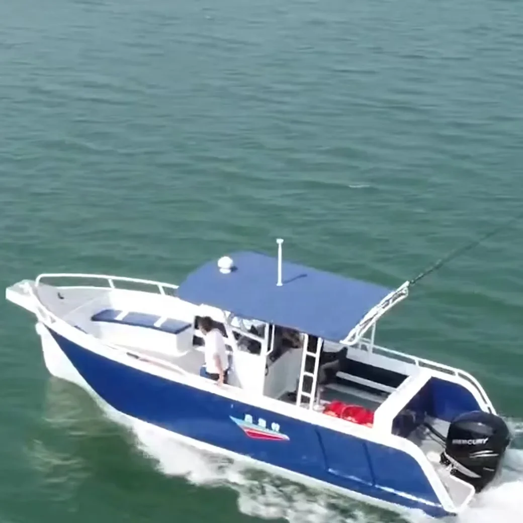 Grandsea 25ft Air Rider Design Aluminum High Speed Fishing Boat for sale