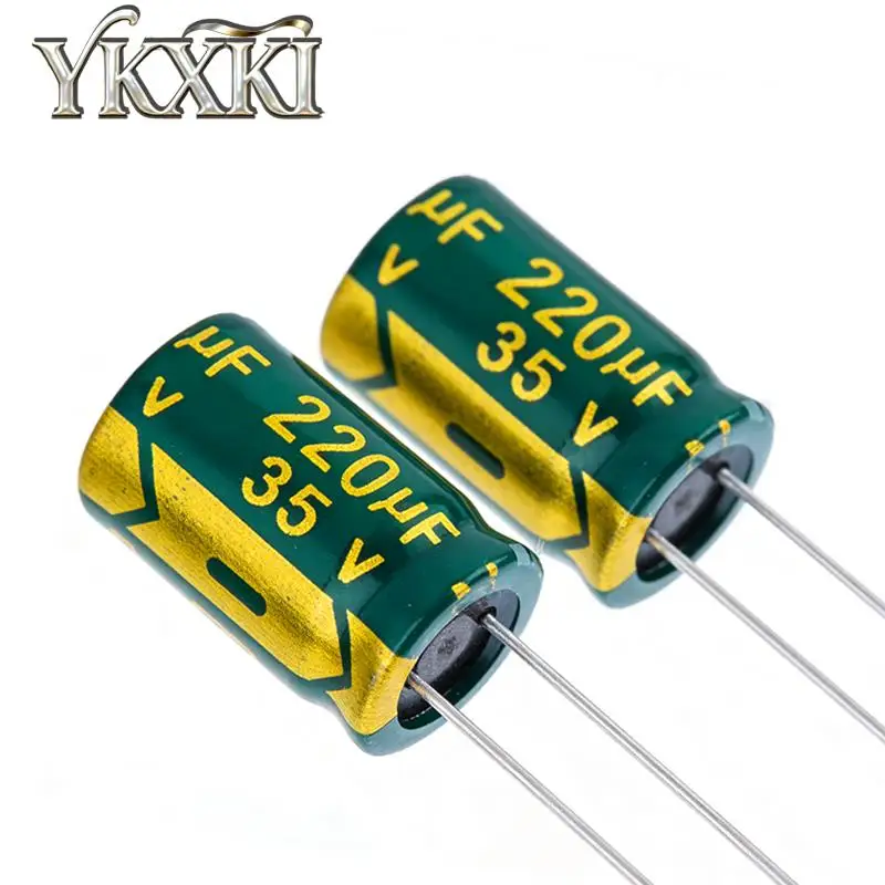 20PCS 35V 220UF  Electrolytic Capacitor 220UF 35V 8X12MM Aluminum Electrolytic Capacitor