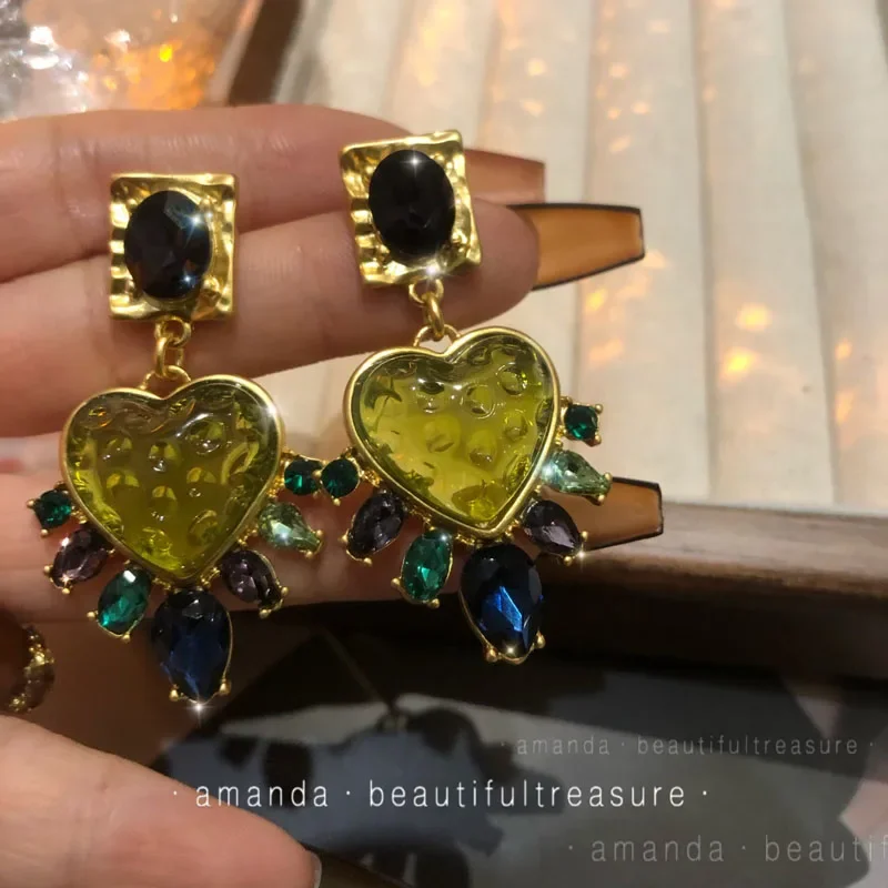 

Exaggerated niche temperament medieval large earrings