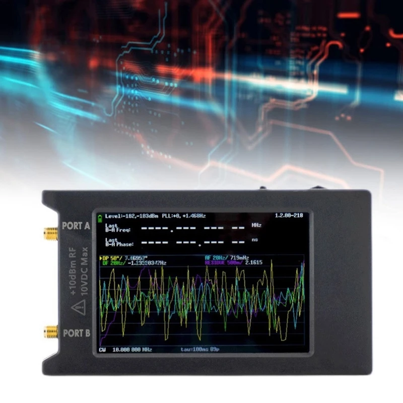 Poratble Phase Frequency Meter Perfect for Engineers Electronics Enthusiasts 4