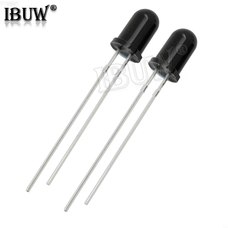 Émetteur Infrarouge et Récepteur IR, Diodes Infrarouges à Tube pour Ardu37, F3, F5, 3mm, 5mm, 940nm, 100 Pièces
