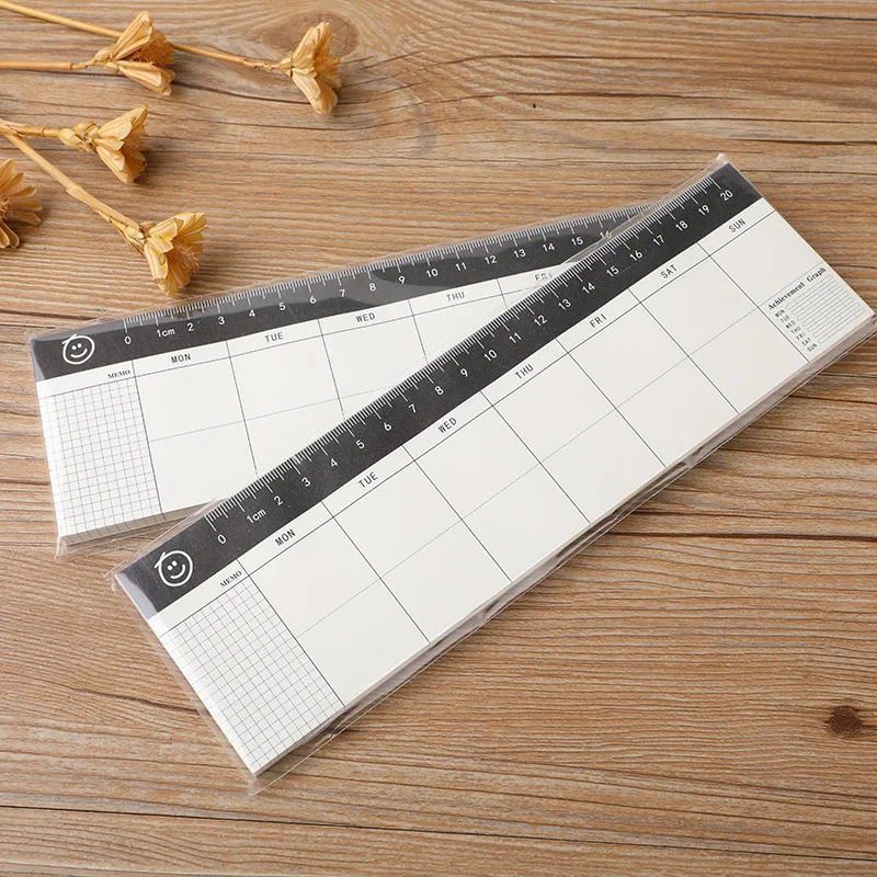 1 قطعة دليل خطة الكفاءة الأسبوعية، مذكرة، دفتر الجدول الزمني، المفكرة المكتبية، لوازم القرطاسية #6