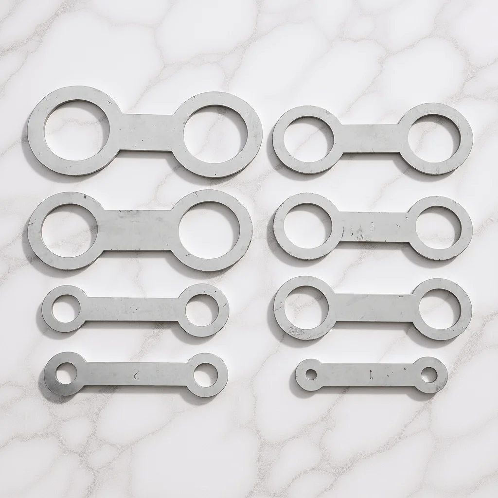 

8Pcs Saxophone Leveling Tool Professional Pad Iron Ring Set for Flute Clarinet Multi-Function Woodwind Repair Accessory