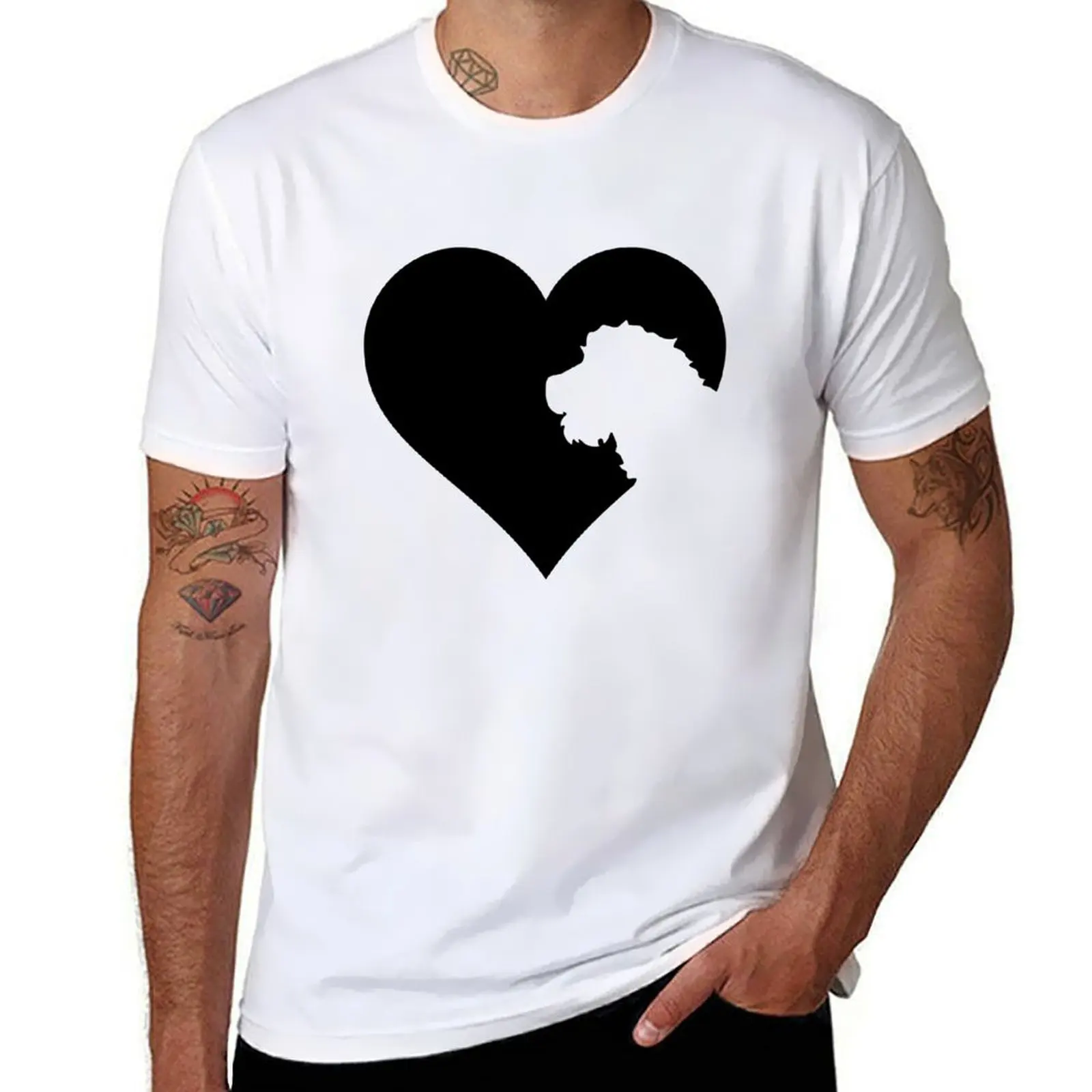 

The Heart of the Cockapoo Lover T-Shirt t shirt for man t shirts for man cotton T-Shirt