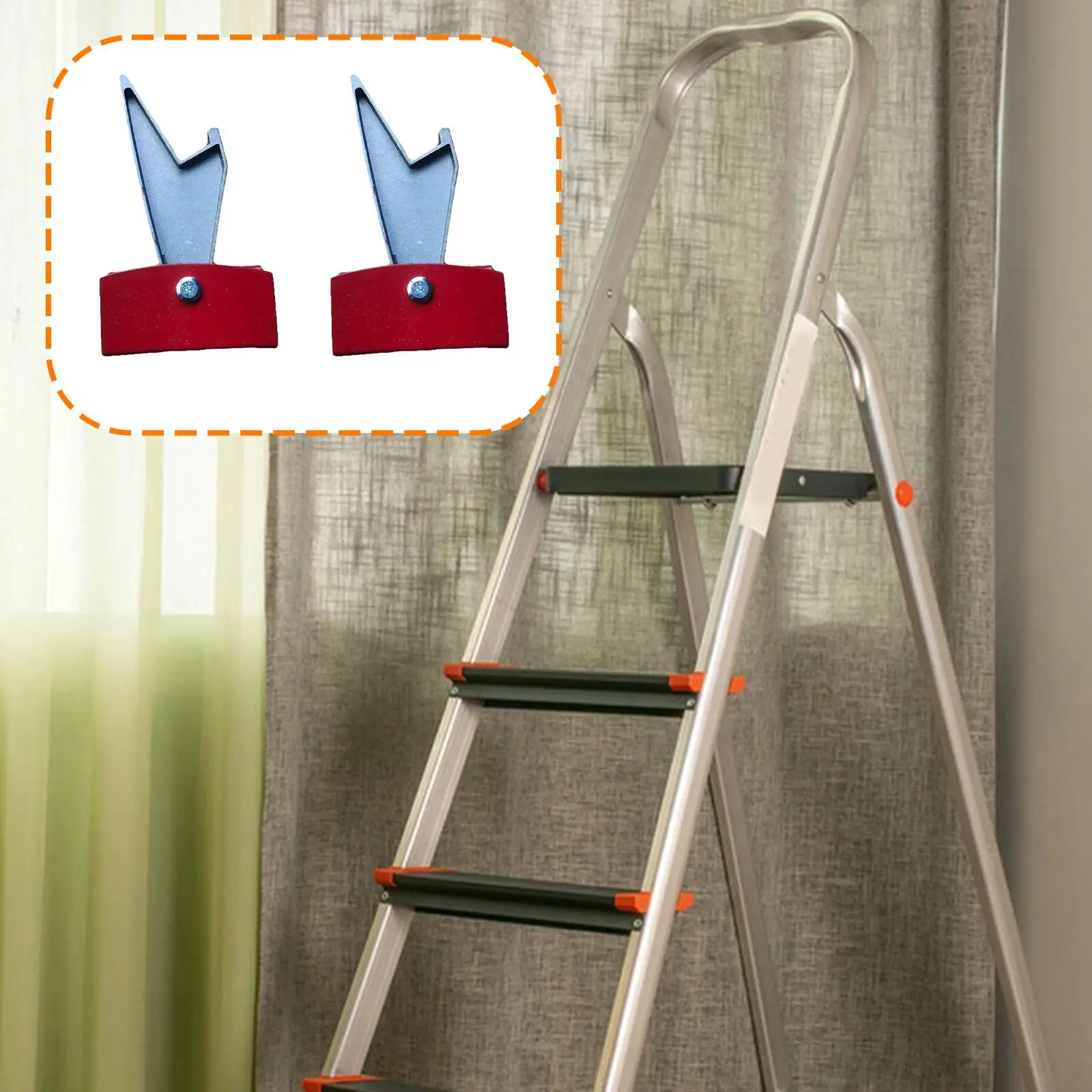 耐摩耗性はしごラングロック金属製折りたたみはしごアクセサリーキット安全な高所作業用のプロ仕様の安定性ハードウェア