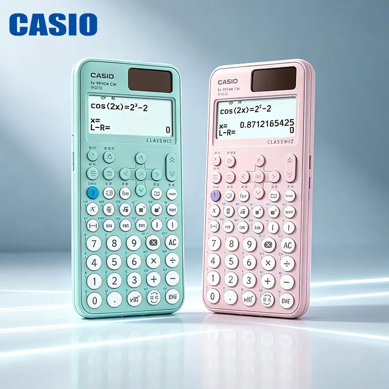 Calculadora Casio FX-991CN CW/FX-999CN CW/DH-14 para experimentos universitarios, negocios, presupuestos, contabilidad, estudiantes y pruebas de costos.
