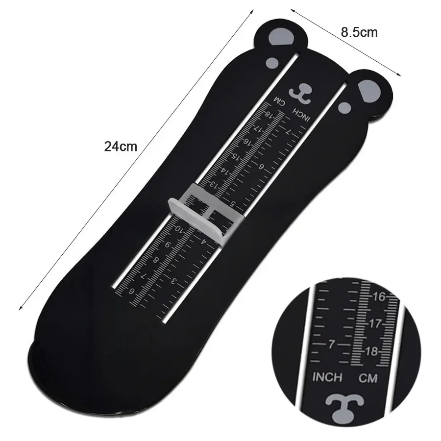 Foot Measuring Device Men Women Adults Feet Shoes Size Measurement Ruler Kids Foot Length Measure Gauge US Standard Size