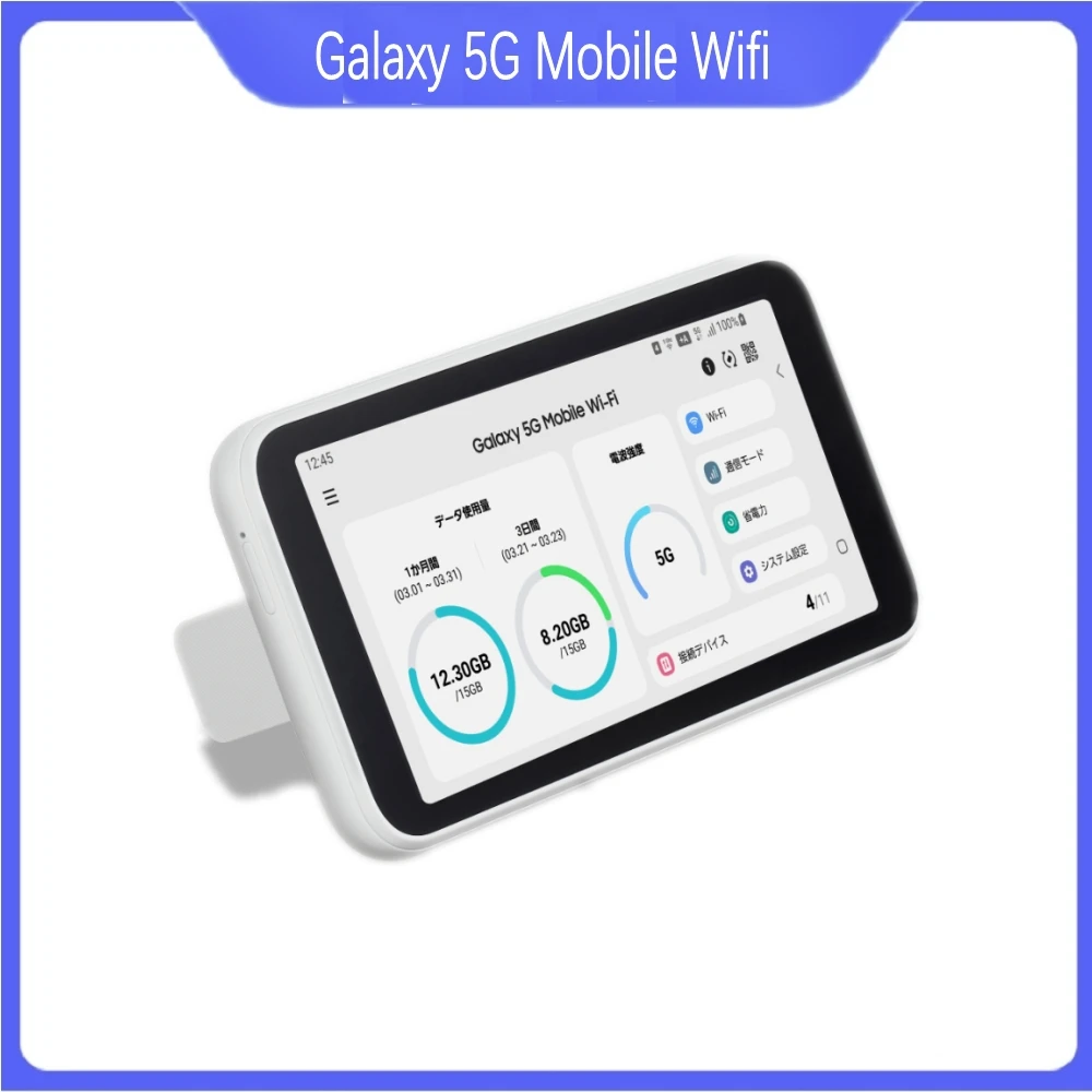 Galaxy 5G Mobile Wifi SCR01 Sim Free Portable Router Wireless Mini Wi-fi used 95%new without box have plug