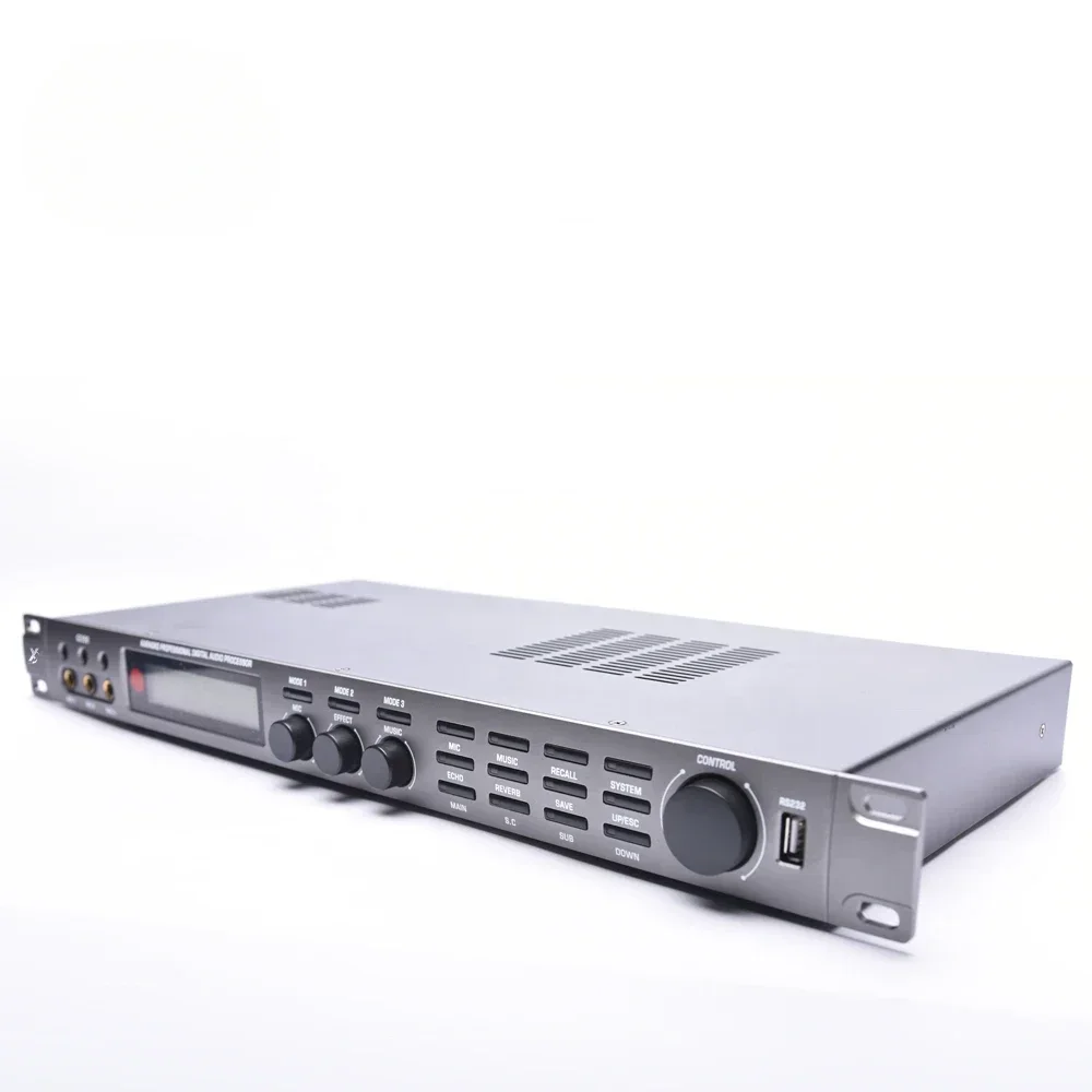 

Встроенный 600 Вт * 2 усилитель мощности dsp digital процессор караоке G350