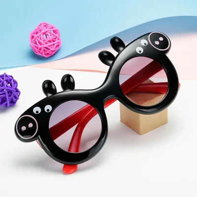 New Peppa Pig Sunglasses Children Cartoon Anime Action Puppet Summer Sunshade UV Protection Children Glasses Birthday Party Toys