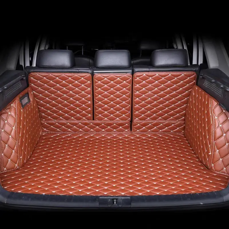 

Durable Custom Leather Car Trunk Mat Boot For Genesis G80 RG3 Gen2 Year 2021-2027 Auto Carpet Parts