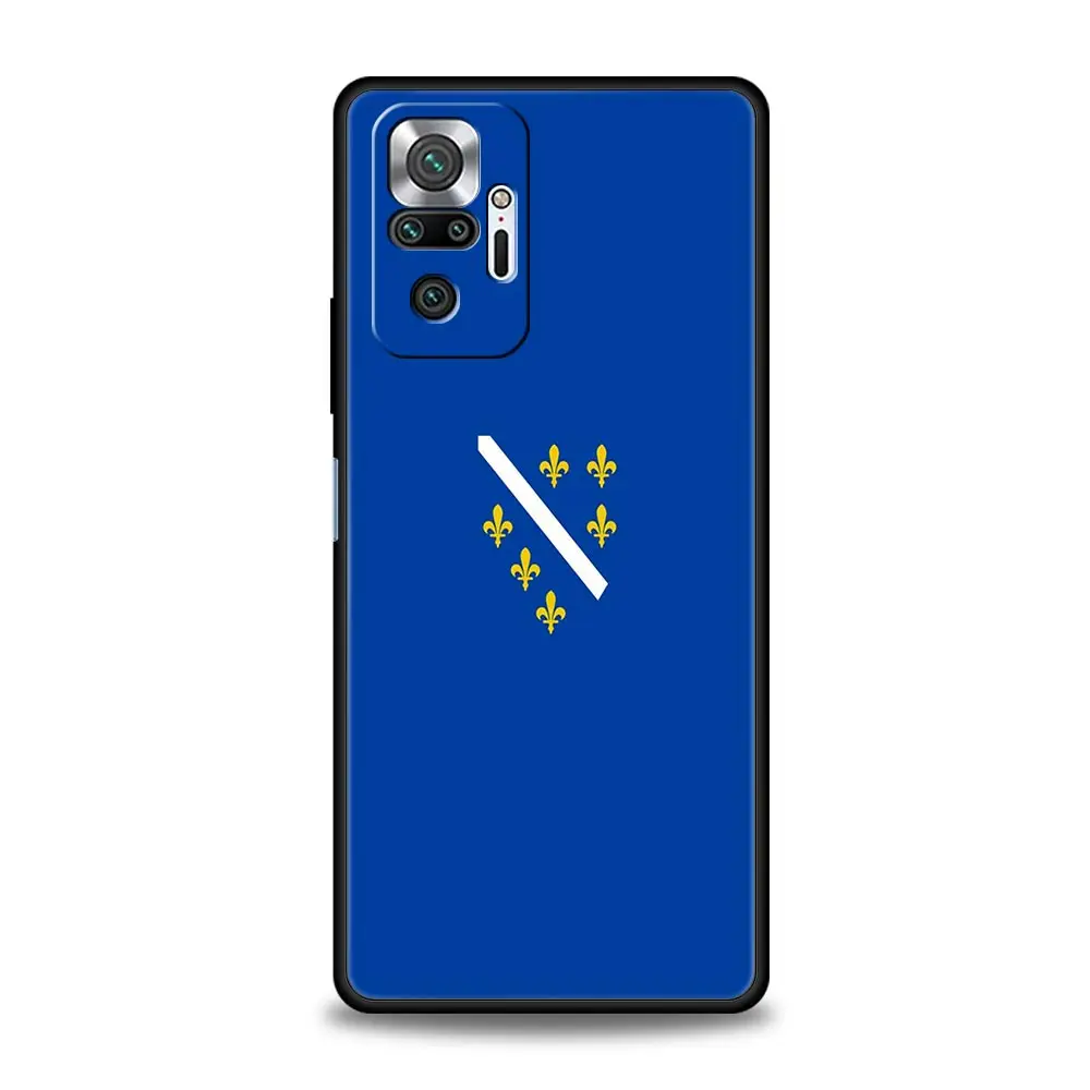 Bosnia and Herzegovina Passport Phone Case For Xiaomi Redmi Note 13 12 5G 11 10 Pro Plus 4G 9S 9 8 7 9T 13C 12C 10C 9C 9A Cover