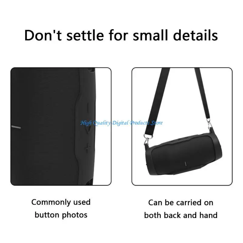 حماة السيليكون U2JE مع مقبض حمل سهل ، ومكافحة ومقاومة للماء لشحن 6 مكبر صوت