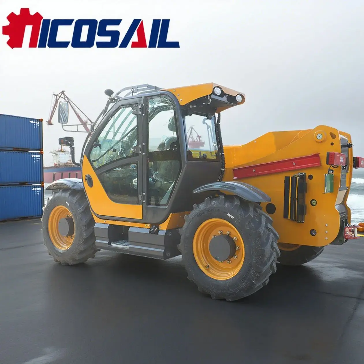 

Mini Remote Control Telescopic Loader for Sale - 3 Tons 3.5 Tons 4 Tons Wheel Forklift Arm Compact Telescopic Loader