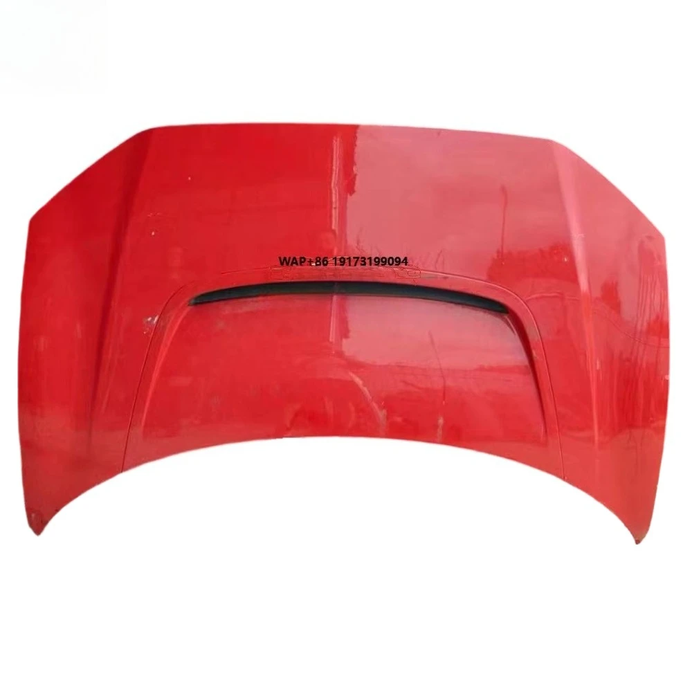 Capó Delantero de Aluminio Usado T4K1625 para I-Pace (X590) 2018-2019 XSH, Color Rojo Fotón, Repuesto
