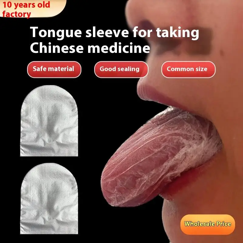 New··Disposable Tongue Covers Medicinal Oral Tongue Protectors Block Bitter Taste Avoidance Covers For Adults Children