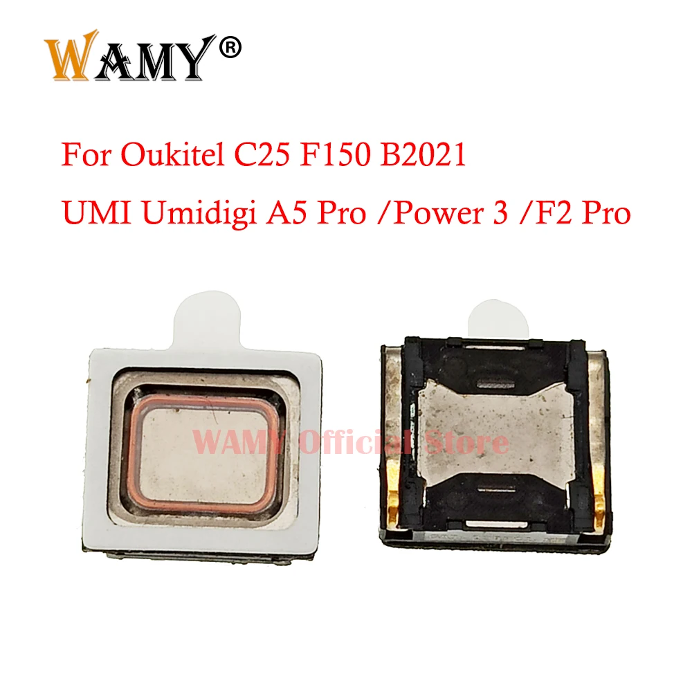 2Pcs New Ear Piece Speaker Earpiece Receiver Replacement For Oukitel C25 F150 B2021 UMI Umidigi A5 Pro /Power 3 /F2 Pro