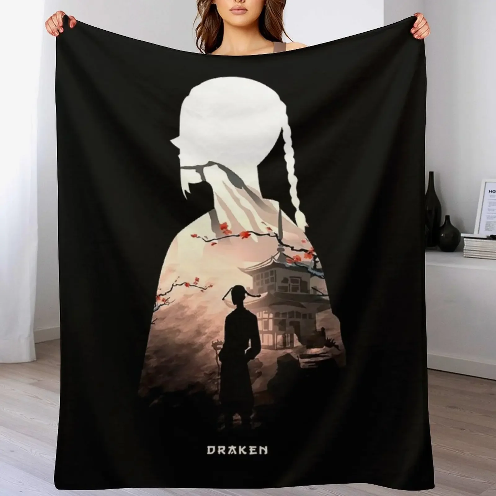

everybody loves manga gift for fan Throw Blanket Travel heavy to sleep Retros for babies Blankets
