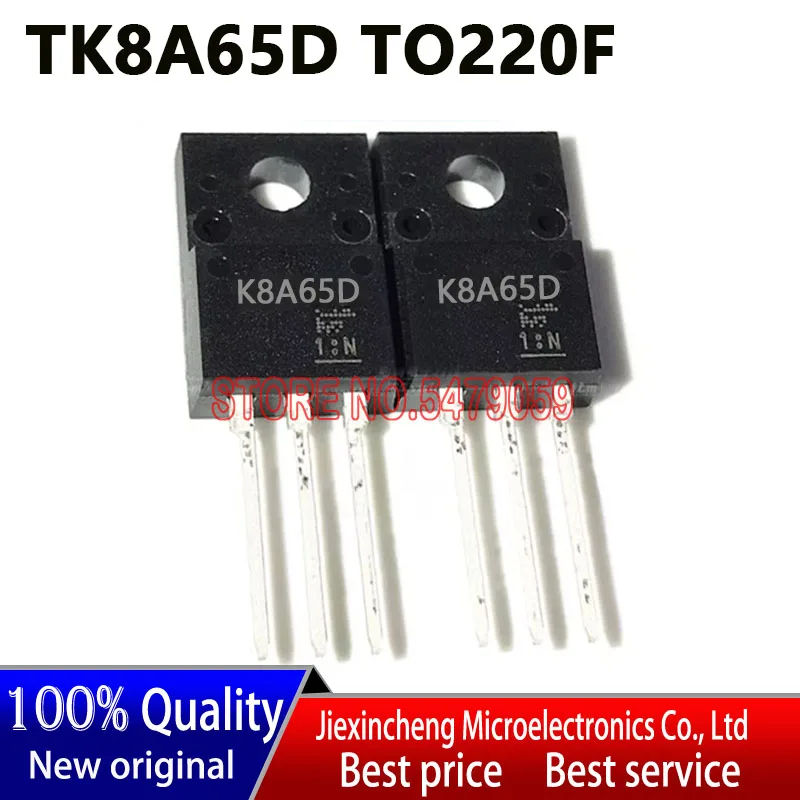 3 uds TK8A65D K8A65D TO220F nuevo original