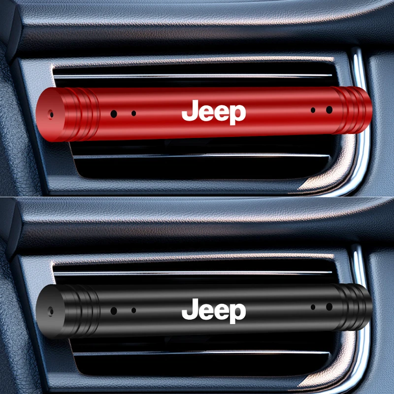 

Car Air Freshener Vent Perfume Clip Aromatherapy Accessories For Jeep Grand Cherokee Wrangler JK Gladiator Compass Renegade Patr