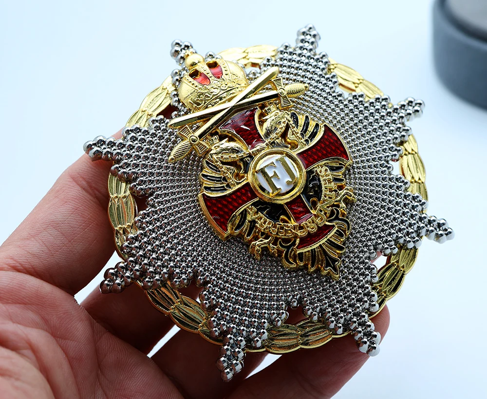 Austrian Imperial Franz Joseph Order Grand Cross Reproduction Historical Military Award Symbolic Representation