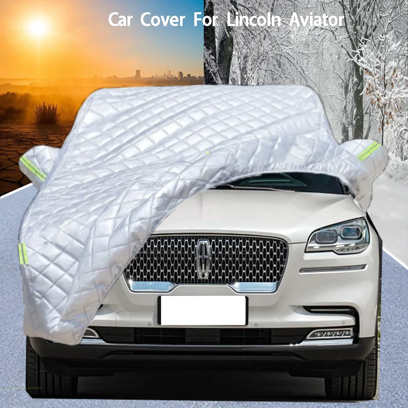 

For Lincoln Aviator Car Cover Delivers Hail Protection, Scratch Guard, prevents paint Peeling Rain & Snow Resistance