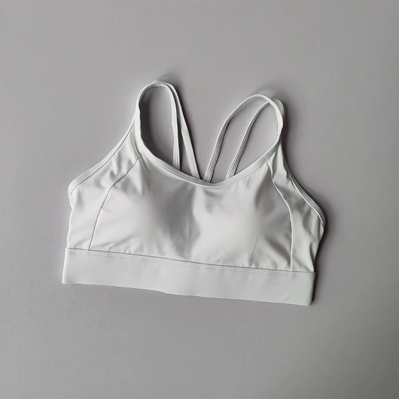 Damen Sport-BH Top Push-Up Fitness mit Polster Yoga-BH Unterwäsche Sport-Tops Aktivitäts-BHs Laufweste Fitnessbekleidung – Detail 16