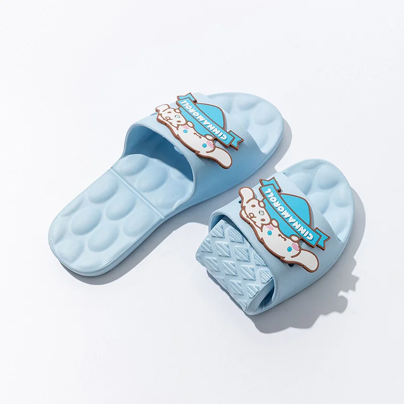 أحذية كاجوال للأطفال المفتوحة تو النعال إيفا الكرتون أحذية الصيف أحذية للفتيات لينة أسفل المضادة للانزلاق الأرجواني الوردي الأحذية حجم 36-43 #1