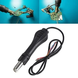 Heat Guns Hot Air Hair Dryer Soldering Hairdryer Guns Handle For 858 858D Rework Solder Station Repair Desoldering Tool Portable