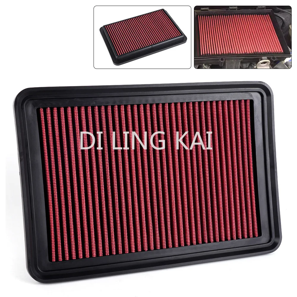 

Automotive Aftermarket Flat Air Filter 2480 Air Filter 5027 High-Flow Filter 33-2865 Car Modification Spare Parts