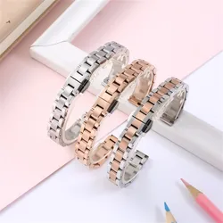 *solid metal *Watch Band  Solid 316 Stainless Steel Butterfly Buckle 10mm 12mm 14mm 16mm 18mm 20mm 22mm High Quality