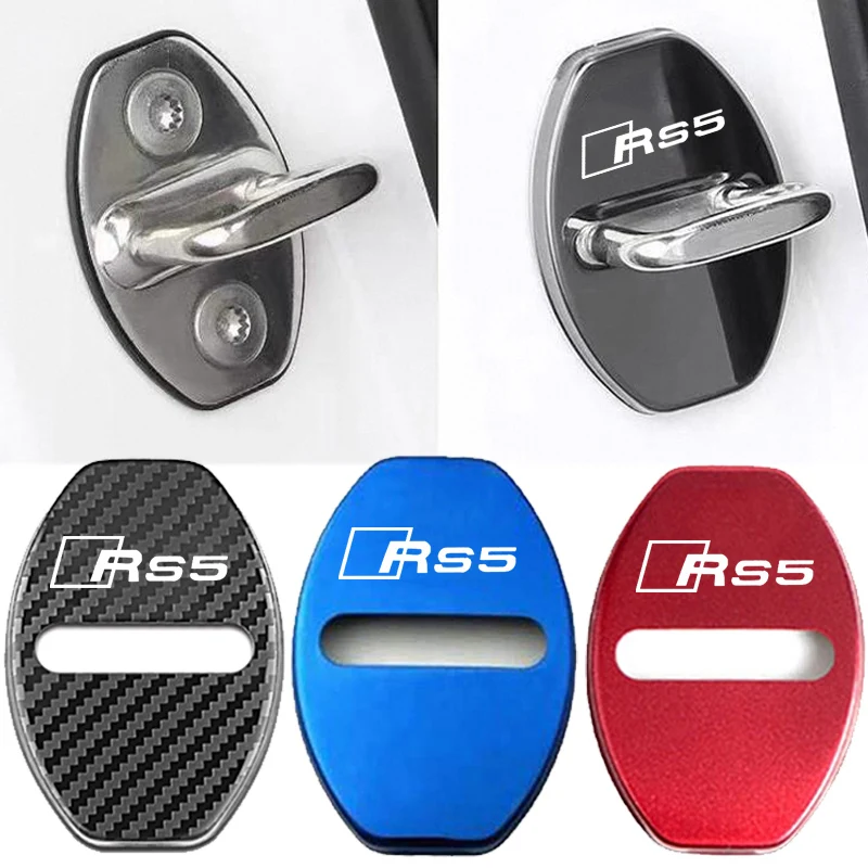 

4 шт., эмблема из нержавеющей стали для Audi RS5