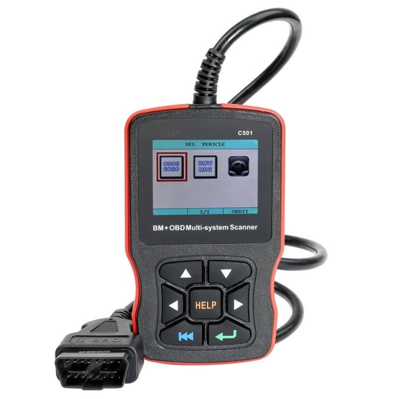 

For C501 BMW OBDII/EOBD Scanner Online Upgrade BMW Diagnostic Instrument