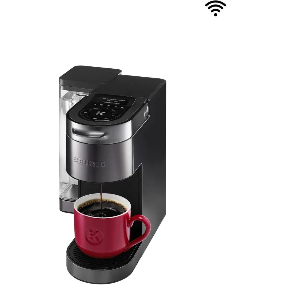 K-Supreme Plus SMART Single Serve K-Cup Pod Coffee Maker, Black