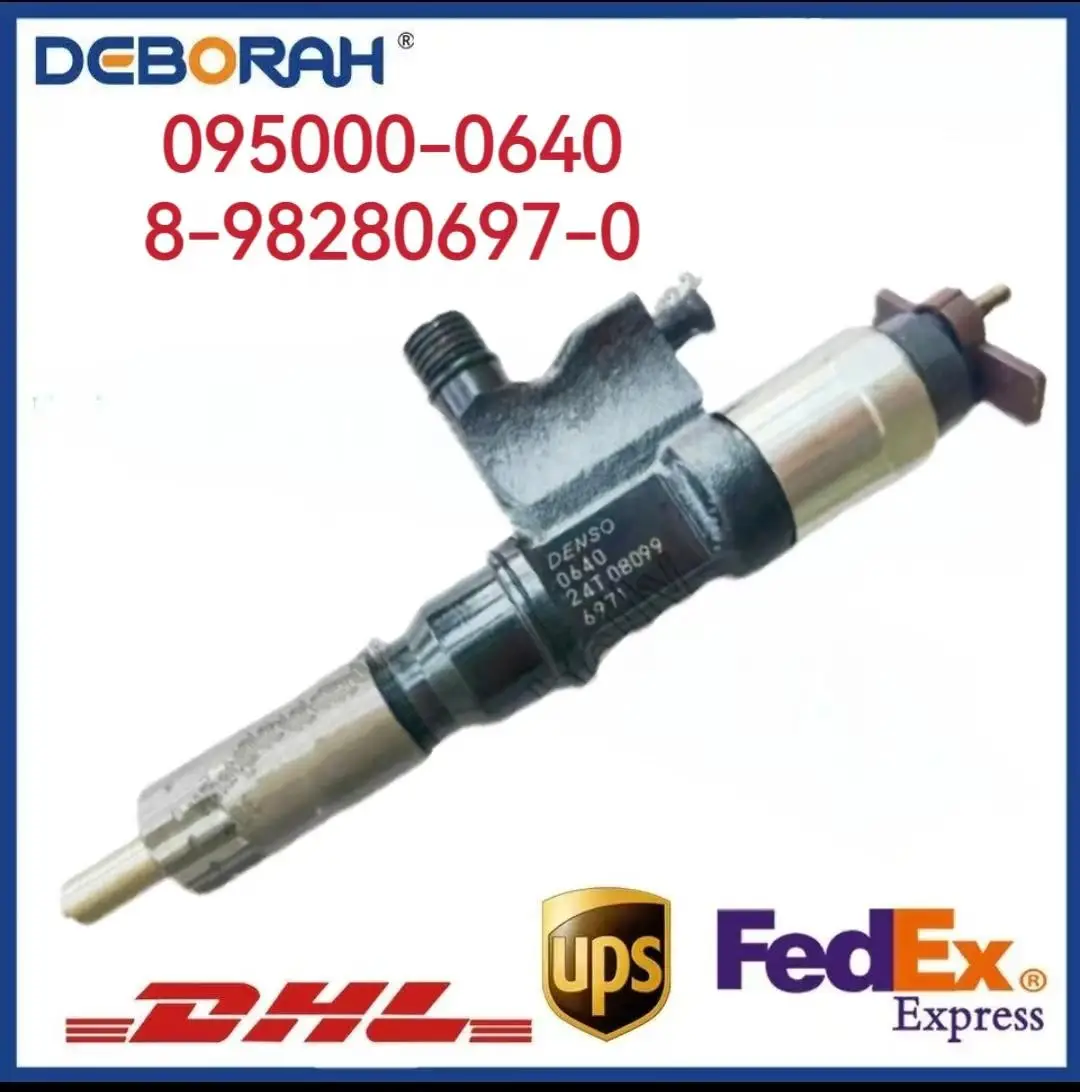 

095000-0640 4HK1 6HK1 Common Rail Injector Assembly 8-98280697-0 for ISU-ZU