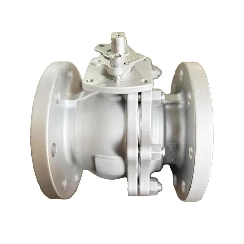 Factory Direct CF3M Stainless Steel Flange Ball Valve Q41F-16P Manual Heavy Duty For High Temperature Media OEM Customizable