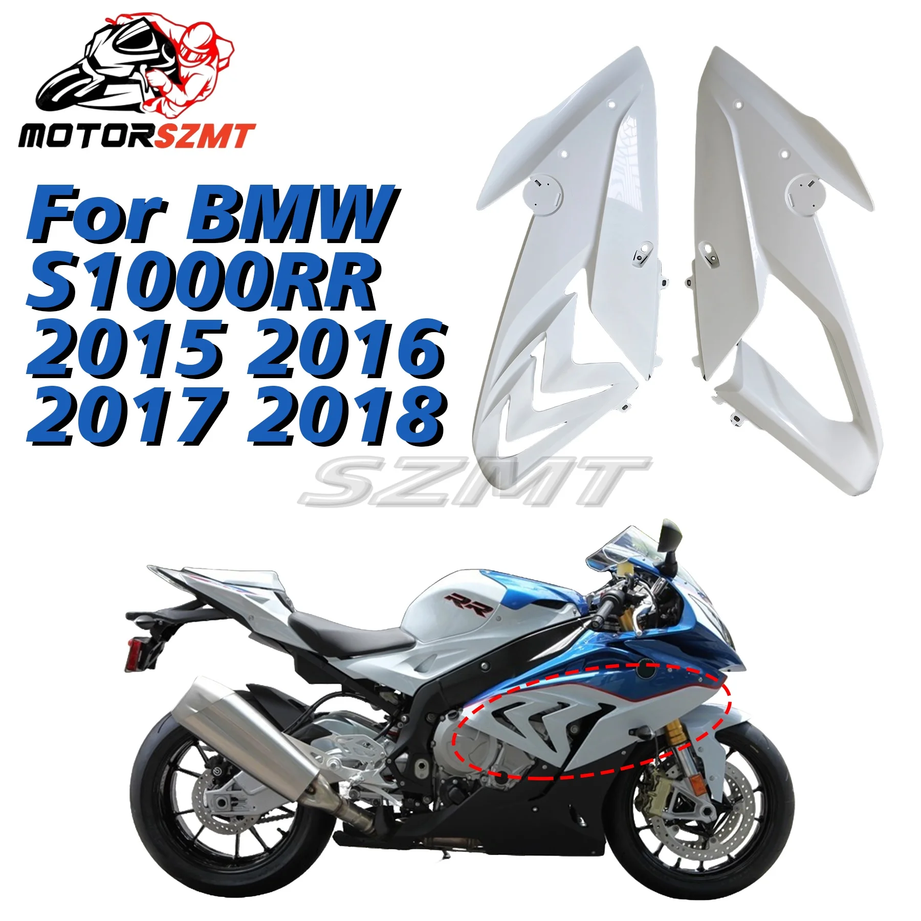 

For BMW S1000RR S1000R 2015 NEW Accessories Radiator Side Cover Panel Frame Guard Fairing Protector new S1000RR 2015