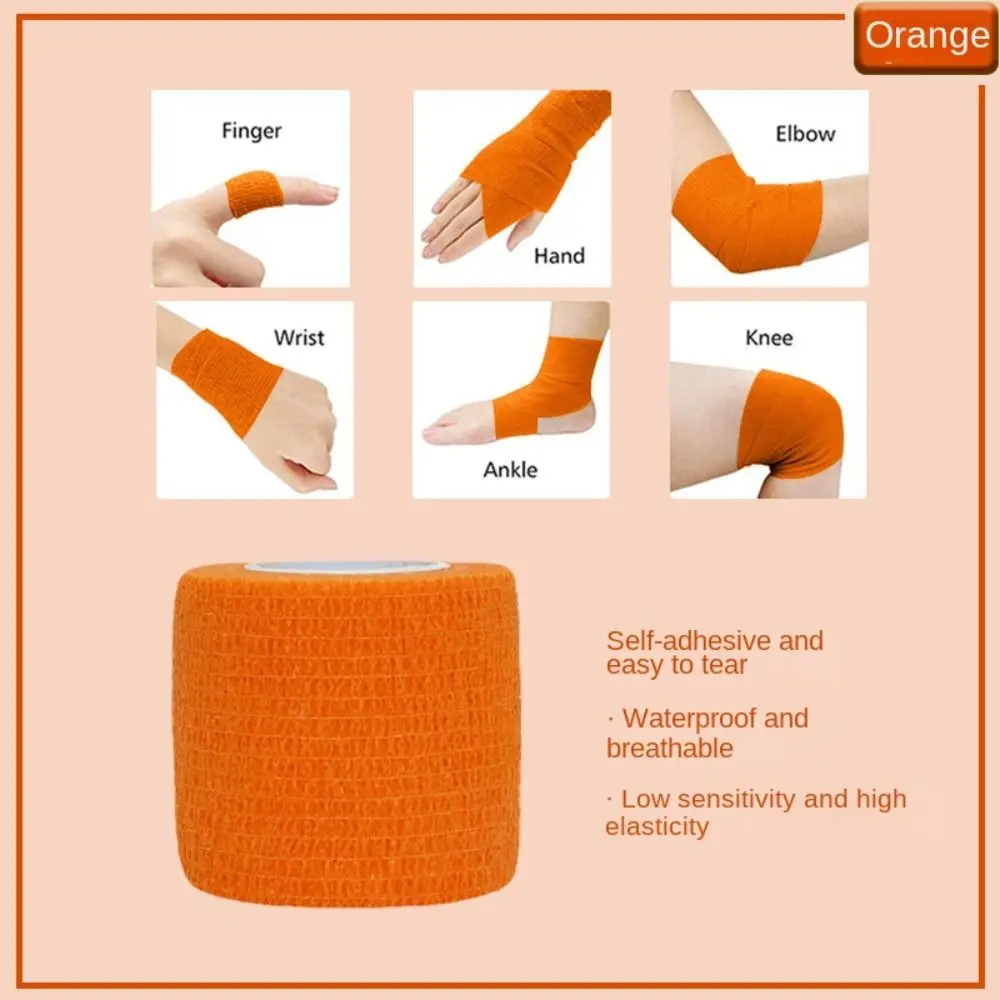 Elastic Self Adhesive Bandage Elastoplast Prevent chafing Elastic Bandage Colorful Anti-wear Colorful Athletic Bandage Knee