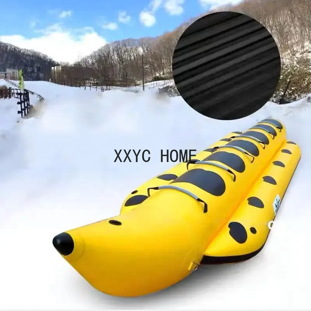 Inflatable Banana Boat for Water Park, Water Park Games, Flying Fish, Towel Tube, 6 Seat, Hot Sale