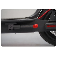 ABVL-4Pcs Foot Support Cover Silicone Sleeve For Ninebot Es2 Es4 Millet Xiaomi M365 / M365 Pro Electric Scooter,Red & Black