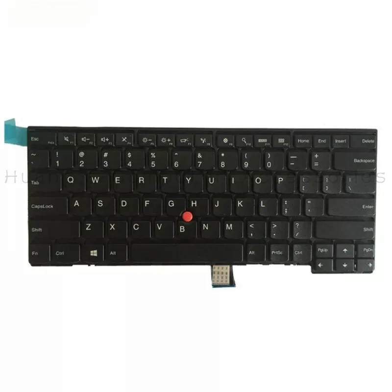 SS+New US Layout Laptop Keyboard For Lenovo Thinkpad T440 T440P T440S T431S T450 No Backlight Replacement Part