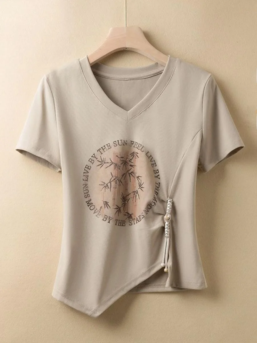 camiseta-de-verao-slim-fit-de-manga-curta-com-design-assimetrico-simples-mascara-protetora-facial-com-protecao-solar-estilo