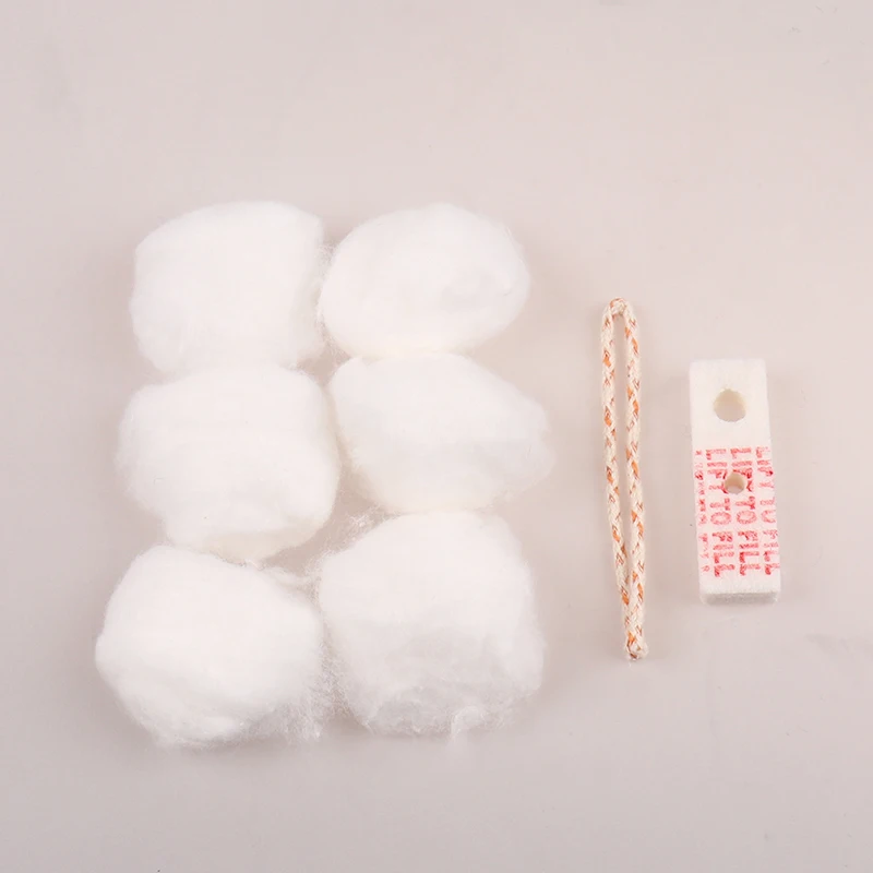 C 1pc high quality Kerosene Oil Absorbent Cotton Wicks Pads Kit Replacement Parts