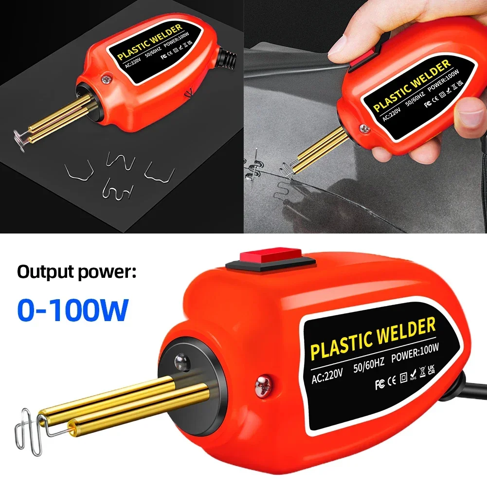 with-400pcs-staples-hot-stapler-heat-gun-car-bumper-repair-welding-gun-100w-plastic-welding-machine-plastic-welder