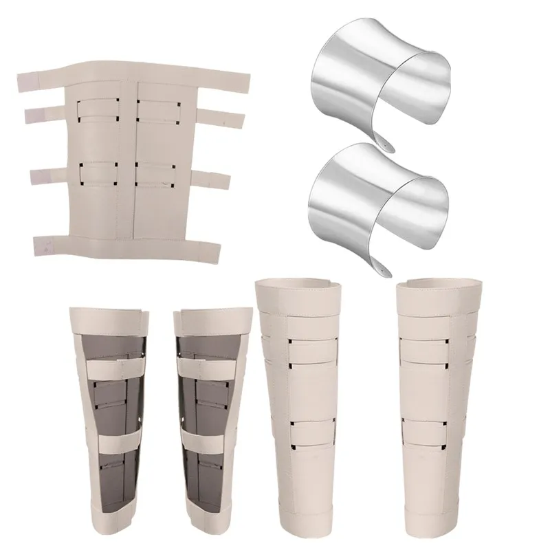 

TV Fantasy Padme Cosplay Amidala Armband Leg Covers Battle Space Leg Sleeves Adult Women Halloween Carnival Costume Accessories