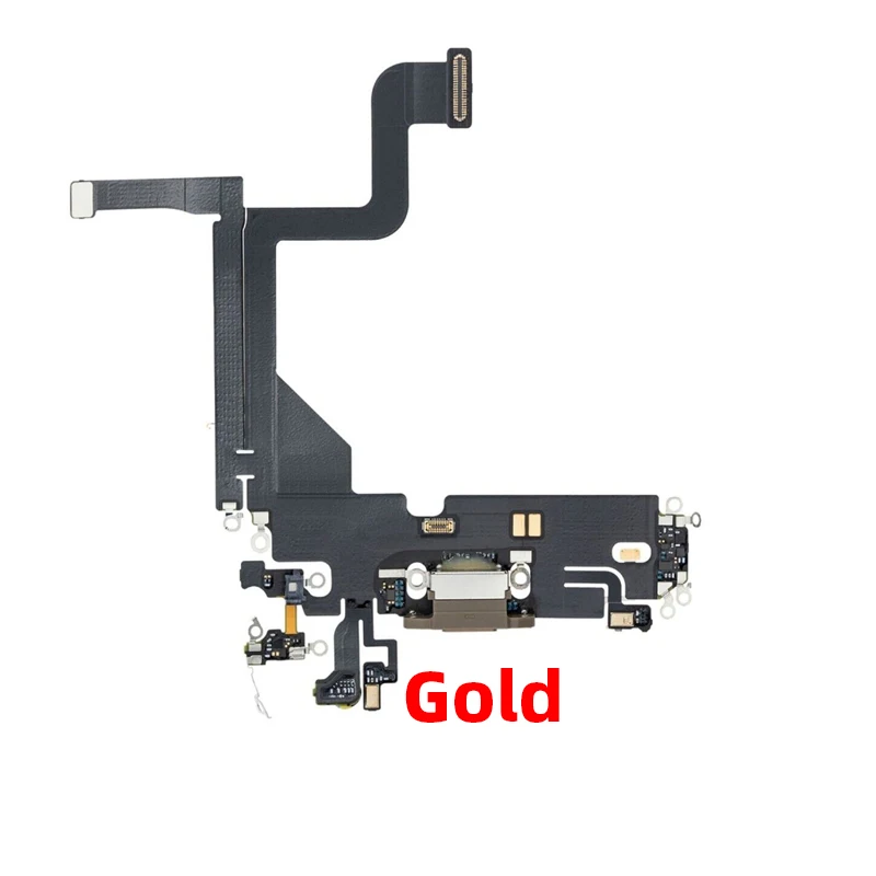Puerto de carga flexible para iphone 13 pro, Mini cargador USB, Conector de base, piezas de repuesto de reparación, Original