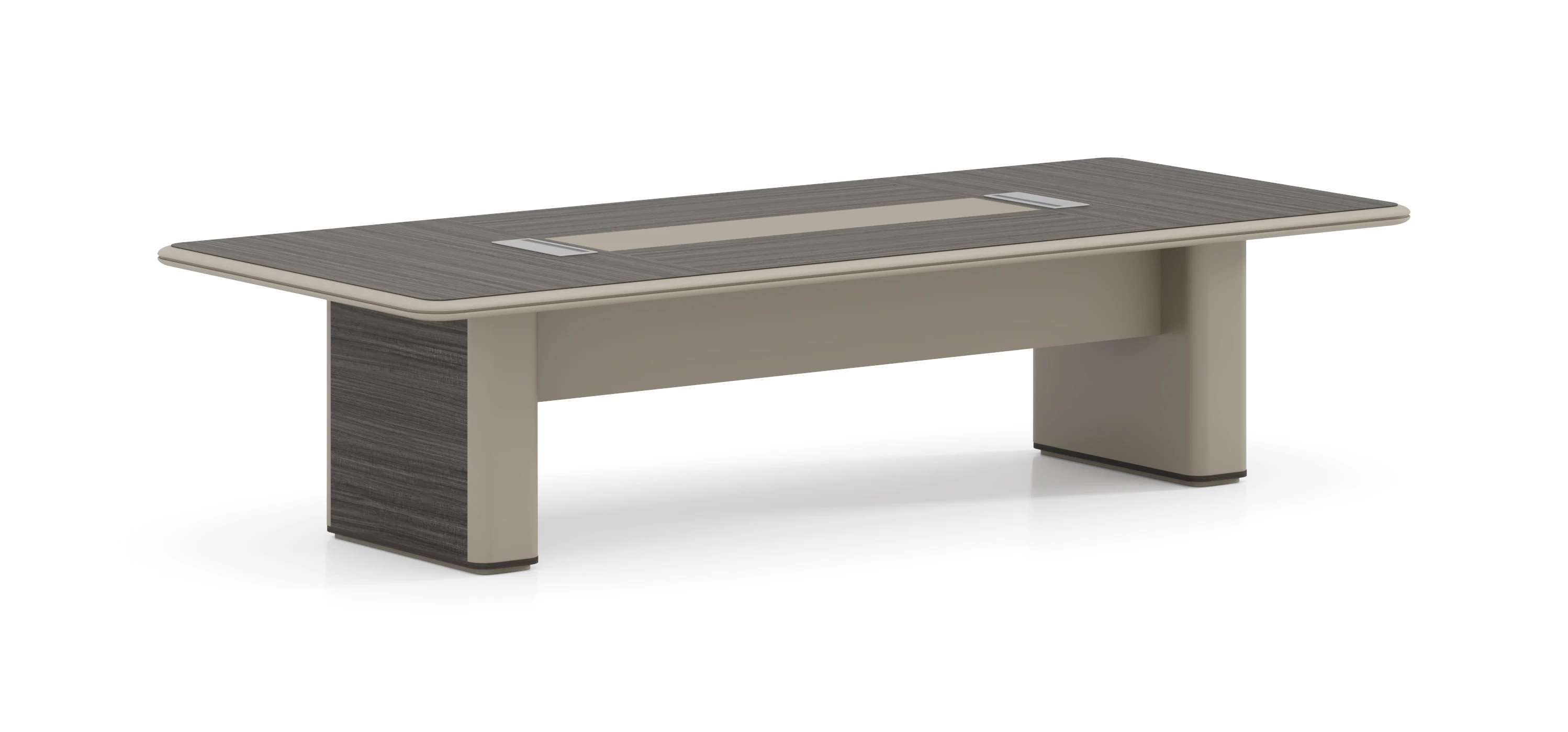 

*Factory Direct Sale Spacious Luxurious Lacquered Finish Elegant Executive Conference Table for High-End Business Meetings